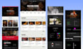 do custom web application development business website full stack, UI UX design