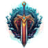 do a fantasy game logo