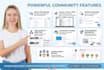 build membership site, community site, forum, with wordpress, buddyboss, wpforo
