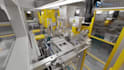 create 3d manufacturing process machinery 3d industrial machine animation