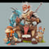 draw your dnd character and items
