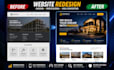 design redesign wordpress website, website development as a full stack developer