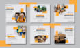 create carousel post design and editable canva social media templates