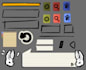 draw custom UI button packs for video game UI