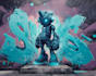 design vibrant graffiti style illustrations for you
