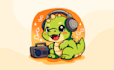 custom cute animal mascot