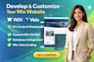 develop and customize your wix website using wix velo, wix code and datab