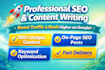 write SEO optimized content and engaging copywriting for your brand