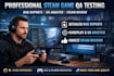 professionally test and review your game