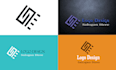 design modern minimalist logo design for your business