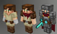 design custom minecraft skin minecraft art minecraft builder minecraft spawn