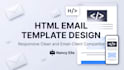 design responsive HTML email templates compatible with all email clients
