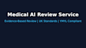 review ai medical content questionnaire  contraindications