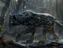 draw dark art animal illustration