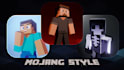 create a mojang style minecraft profile picture render