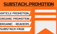 promote your substack articles to grow readers and subscribers