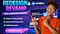 webflow redesign webflow website redesign webflow revamp webflow website