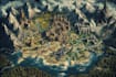 design printable 2d board game map, fantasy battlemap