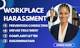create professional workplace harassment policies and prevention consulting