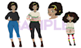 draw custom anime manga character design sheet graphics novel comic illustration