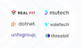 design modern technology startup logo