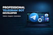 create a professional telegram bot using python and aiogram