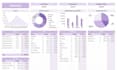 design a professional google sheets or excel dashboard