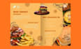 design cafe, bakery, and restaurant menu card