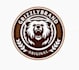 do super grizzly bear, head, wolf, sport mascot logo