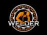 design concrete, real estate, welding, construction logo