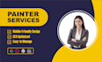 design a responsive painter services website