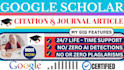 write and publish research article that rank on google