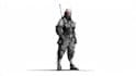 a sci fi character illustration or sci fi character