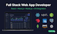 build a full stack web app with nextjs, nodejs, ai integration and rest API