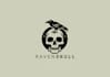 draw skull skeleton artwork for logo and merchandise