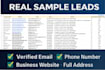do b2b lead generation and verified email list building