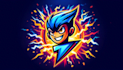 create your creative thunder mascot logo within 12 hours