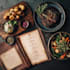 creat a amazing editable food restaurant menu