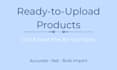 upload bulk products via CSV to shopify or woocommerce