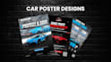 provide business cards and car poster design services