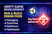 create unity 2d,unity 3d game design, unity game development