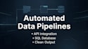 build web scraping and data automation scripts