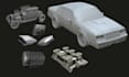 create printable 3d car models and rc car shells for resin and fdm printing