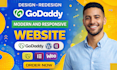 godaddy website design godaddy redesign develop godaddy website godaddy SEO