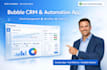 develop bubble client management app with CRM, workflow, automation, invoicing