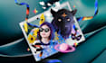 design bold and artistic digital collage art
