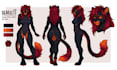 fursona ref sheet furry reference sheet furry ref sheet nsfw anthro ref sheet oc
