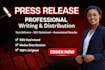 do pr distribution write press release submit press release press distribution