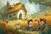 children book cover and children book illustrations