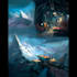 illustrate environments, landscapes, board game, concept art